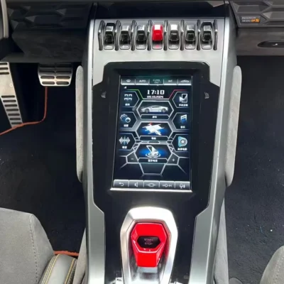 12.3" Vertical Screen Android Car Radio Audio For Lamborghini Huracan 640 580 2014 2018 Auto Headunit Monitor Carplay Upgrade - Image 3