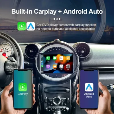 NaviHua 9 Inch Multimedia Android Car Radio For BMW MINI R60 2011 2016 NBT GPS Navigation Carplay Head Unit Monitor New Upgrade - Image 4