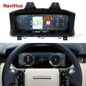 Navihua Digital Instrument Cluster Speedometer For Land Rover Discovery 5 L462 LCD Dashboard Car Cockpit Dashboard Cluster