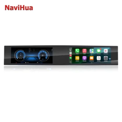 Navihua New Design Dual Screen Android Car Radio Multimedia Carplay Stereo DVD Player for BMW X5 E70 X6 E71 CCC CIC 2007-2013 - Image 3