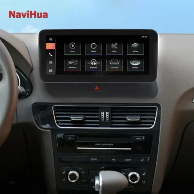 NaviHua Linux System New Upgrade 10.25 Inch Android Auto Head Unit Monitor For Audi Q5 2009 2016 Multimedia Navigation Carplay - immagine 2