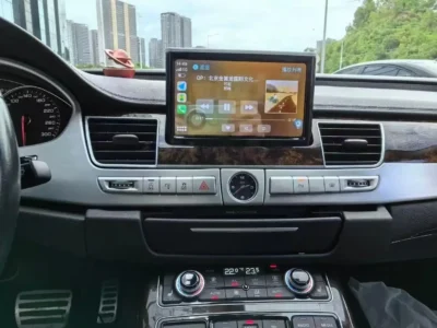 Navihua OEM Style 8inch Retractable Screen Android Car Radio GPS Navigation Multimedia Auto Player Head Unit Stereo for Audi A8 - immagine 5