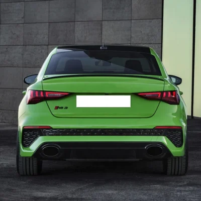 Car Accessories Rear Lip Front Lip Bumpers Grille A3 2020-2022 Upgraded RS3 Style Body Kit Body Kits for Audi - immagine 3
