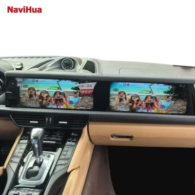 Navihua New Arrival Dual Screen Android Car Radio Multimedia Player RHD LHD Auto Carplay Monitor For Porsche Cayenne 2011-2017 - immagine 3
