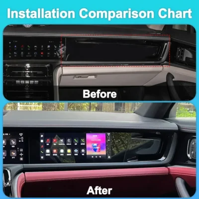 Navihua 11 Inch Co-pilot Multimedia Touch Screen for Porsche Panamera 2024 Carplay Video DVD Player Passenger Entertainment - Image 5