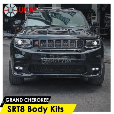 MUSUHA Srt8 Body Kit for Jeep Grand Cherokee Srt8 Body Kit With Hood 2017 2018 2019 2020 Car Accessories Without Headlights