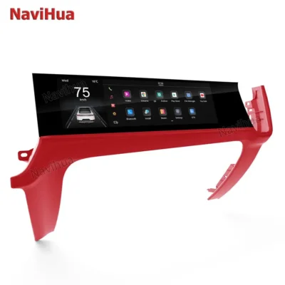 NaviHua 15" For Porsche Cayenne 2018 2023 Auto Headunit Monitor Carplay Passenger Seat Entertainment Car Copilot Android Screen - immagine 2