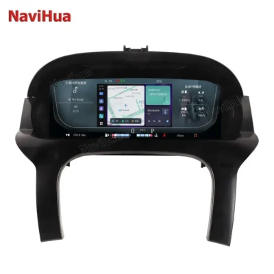 Navihua New Design Digital Cluster Auto Meter Linux System LCD Dashboard Speedometer for Range Rover Evoque 2014-2019 Cars - immagine 3