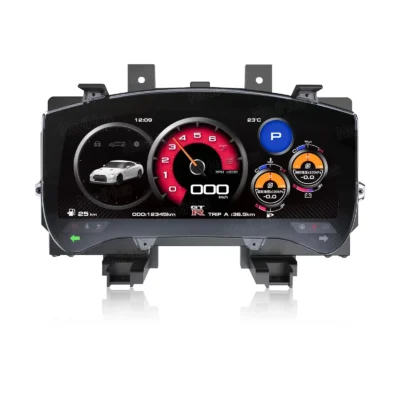 Car Digital Cluster Instrument For Nissan GTR 2011 2017 Automotive LCD Dashboard Automotive Speedometer Virtual Cockpit Monitor - Image 5