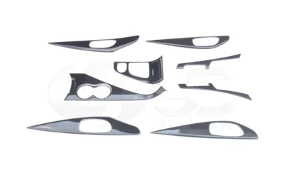 Car-Styling Auto Accessories Dry Carbon Fiber Trim Kit Fit For 2014-2015 Infiniti Q50 Sedan LHD Interior Trim Cover Kit - immagine 3