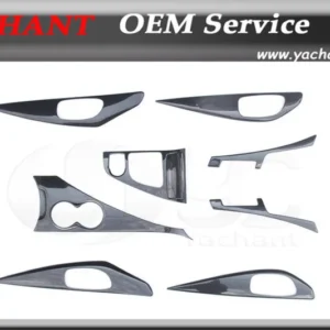 Car-Styling Auto Accessories Dry Carbon Fiber Trim Kit Fit For 2014-2015 Infiniti Q50 Sedan LHD Interior Trim Cover Kit