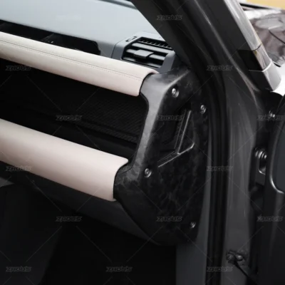 Zhous Design 2025 High Quality Car Parts Auto Accessories Forged Carbon Fiber Interior Kit for Land Rover Defender 110 - immagine 5