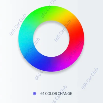 64 Colours Ambient Light for Mercedes Benz W177 W118 W247 A/B/CLA/GLA/GLB Class RGB LED Air Vents Car Door Seats Decorative Lamp - immagine 6