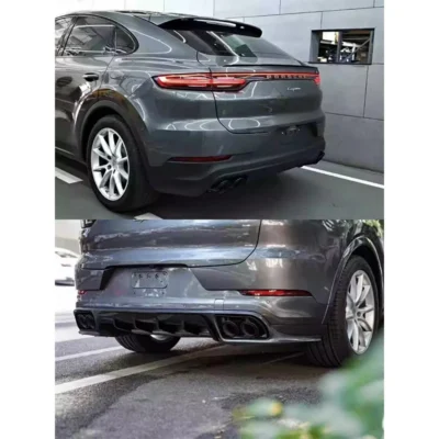 Car Body kit front and rear bumper surrounded grille headlight tail light For Porsche Cayenne 9YA upgrade to GTS Turbo model - Image 6