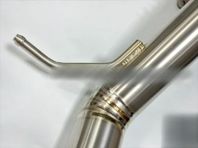 SpeedWinner High Performance Titanium Exhaust Front Pipe Mid Pipe Downpipes for Hondas Civic Type-R FL5 FK8 - Image 3