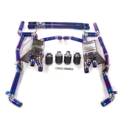 Titanium Alloy Exhaust System for Maserati Levante 3.0T 2017-2023 Muffler Escape Pipe Catback Exhaust for Car Model Engine - immagine 6