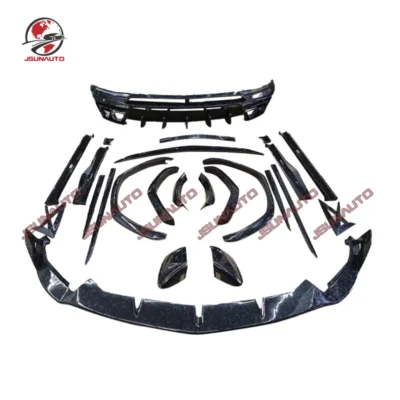 For Lamborghini URUS Carbon Fiber Bumper Front Lip Rear Diffuser Side Skirts MSY Style Engine Cover Tail Wing Premium Modify - immagine 3