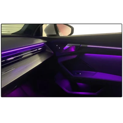 Led Multi Colors Led Atmosphere Lights Car Ambient Light Kit for Audi A3 2021-2025 - immagine 2