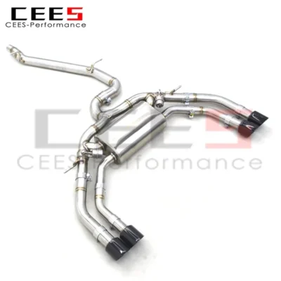 CEES Stainless Steel Catback Exhaust Escape For AUDI S3 2.0T 2015-2023 Exhaust Pipe Muffler Car Exhaust System - immagine 2