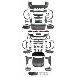 2007-2014 X6 E71 Upgrade to 2024 X6 G06 LCI Bumpers Bodykit for BMW Car Accessories Auto Parts.