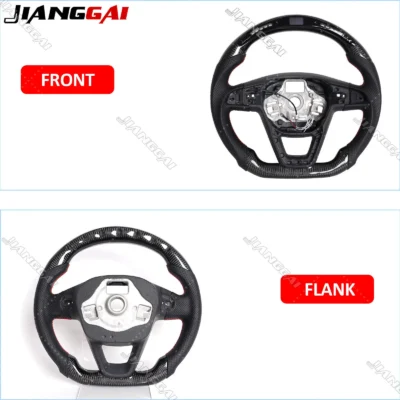 Real Carbon Fiber LED Steering Wheel for Seat Leon MK3 Cupra 2015-2020 Perforated Leather Steering Wheel Car Accessories - immagine 6
