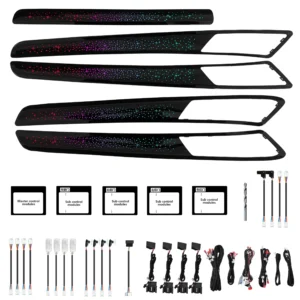 For ICarsin Upgrade 256 Colors Symphony Car Interior Ambient Lighting For Volkswagen Golf 2014-2020 Atmosphere Strip Accessories