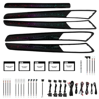 For ICarsin Upgrade 256 Colors Symphony Car Interior Ambient Lighting For Volkswagen Golf 2014-2020 Atmosphere Strip Accessories