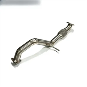 SpeedWinner High Performance Titanium Exhaust Front Pipe Mid Pipe Downpipes for Hondas Civic Type-R FL5 FK8