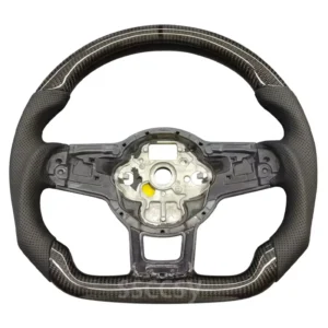 Carbon Fiber Steering Wheel Suitable For Golf 7 7.5 GTI MK7 Model Customizable Color And DSG Version Sports Car Accessories