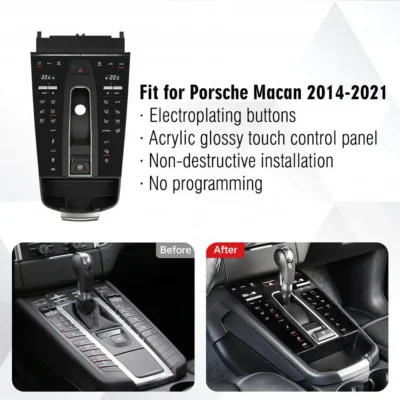 Navihua new upgrade Interior kit upgrade digital Saddle control Climate Keep original car function for Porsche Macan 2014-2021 - immagine 6