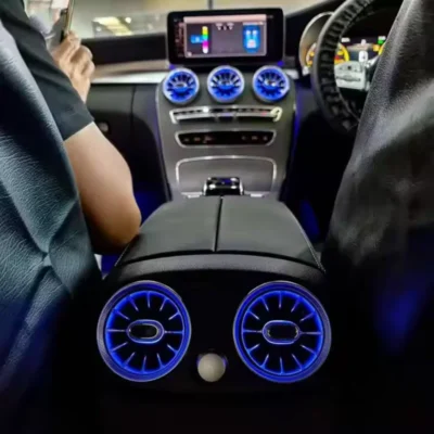 W205 Auto Lighting System 64 Colors Ambient Light for Mercedes Benz C-class 2015-2021 GLC X253 Car Interior Light Ambient Lamp - immagine 4