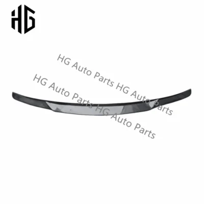For Mercedes Benz E Class W213 Real Carbon Fiber B Style Rear Spoiler Trunk Roof Wing Car Tailgate Upper Splitter Lip Car Parts - immagine 3