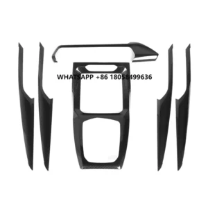 Dry Carbon Fiber Interior 6PCS for X3M F97 X4M F98 X3 X4 2023+ Carbon Interior Trim Car Interior Kits