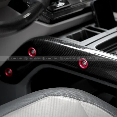 Car Decoration Accessories Defender Dashboard Carbon Fiber Interior Kit For Land Rover Defender 110 Parts - immagine 4