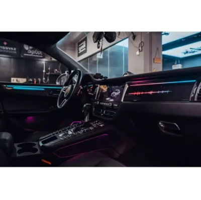 For Car Lighting System 64 Colors Interior Atmosphere Light Ambient Light For Porsche Macan 2014-2025 - immagine 2