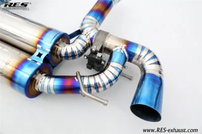 High Performance Custom Car Exhaust For Mercedes-Benz SLS AMG C197 6.2 M159 Performance Titanium Pipe System For SLS AMG 6.2L - immagine 3