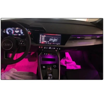 Led Multi Colors Led Atmosphere Lights Car Ambient Light Kit for Audi A3 2021-2025 - immagine 5
