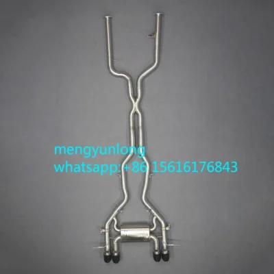 76mm Modified Sport Car Stainless Steel Dual Pipes Exhaust Pipes System Electronic Valve Muffler for M2 G87 S58 3.0T - immagine 2