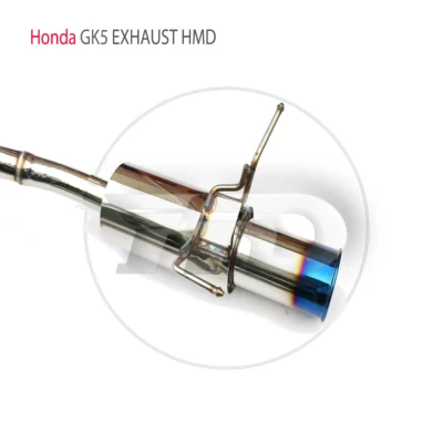 HMD Stainless Steel Exhaust System Performance Catback for Honda Jazz GK5 Auto Accesorios Electronic Valve Muffler - immagine 6