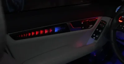 Car starry sky/magic lamp interior ambient light decorative lighting suitable for C-Class w204 2010-2014 - immagine 4