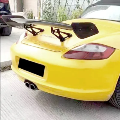 ABS High Quality Rear Window Roof Wing Spoiler Wing Refit Trim Diffuser For Porsche 718/981/911 Car Accessories - Image 3