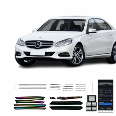 10-15 E-Class (Full Configuration) Dynamic Light and Shadow 30 Lights Ambient Light Car Interior