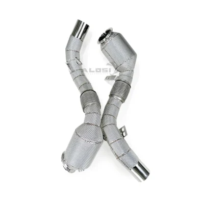 Fault indicator light does not illuminate Downpipe suitable for BMW X5 G05 M50I 4.4T 2018-2023 stainless steel