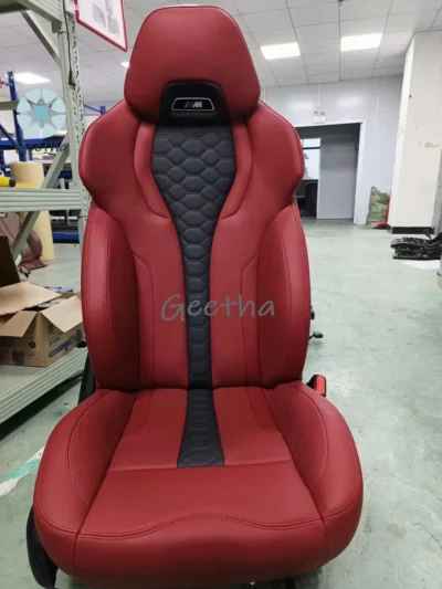 For Car Interior Accessories Sports Racing Bucket Seat Customize Leather Cover and Sponge for Bmw X3 X5 X6 M3 M5 Series Upgrade - Image 5
