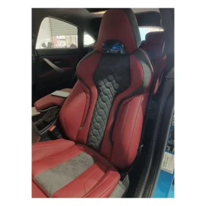 G80 M3 Sports Style Seats Modified Car Seats Driver Passenger M Power Seat Covers for F30 G30 G80 3 Series