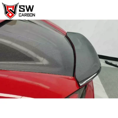 For Porsche Boxster Cayman 982 718 Higher quality Carbon Fiber Rear Diffuser Car Rear Bumper Lip Splitter Under Spoiler Body Kit - immagine 3