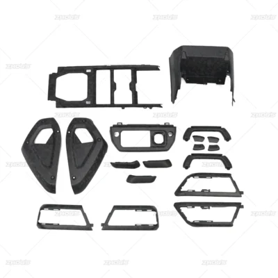 Zhous Design 2025 High Quality Car Parts Auto Accessories Forged Carbon Fiber Interior Kit for Land Rover Defender 110 - immagine 2