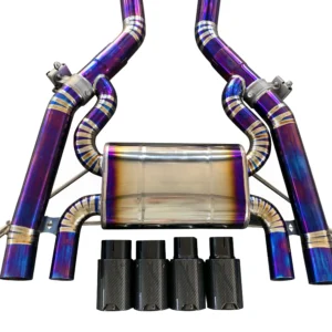 OEM Catback Racing Car Exhaust System for BMW M3 G80 Titanium Exhaust Pipe Escape Catback Exhaust Muffler