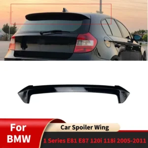 For BMW 1 Series E81 E87 120i 118i 2005-2011 Car Spoiler Wing Roof Diffuser Accessories Rear Trunk Spoiler Body Kits Tuning