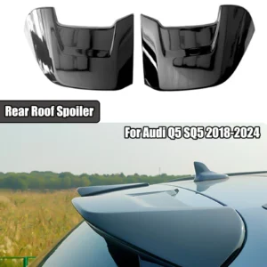 ABT Style Rear Roof Extension Spoiler For Audi Q5 SQ5 2018-2024 Wing Tail Diffuser Lip Splitter Car Exterior Accessory